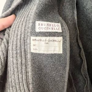 Brunello Cucinelli grey jacket